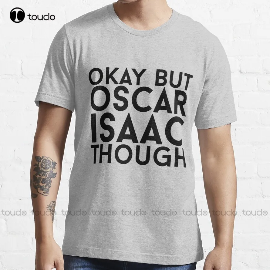 Oscar Isaac Trending T-Shirt Womens T Shirts Graphic Tee T Shirts Custom Unisex Tee Digital Printing Breathable Cotton Retro