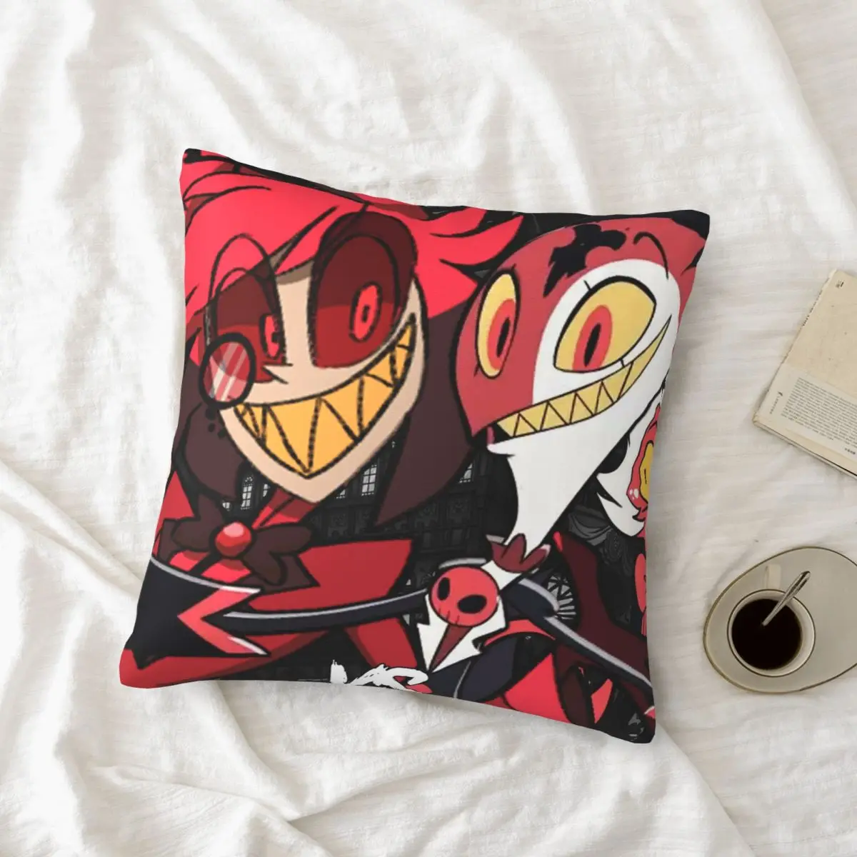 Helluva Boss أنيمي 001164 الألواح الأمامية أكياسها الوسائد ل أريكة Dakimakura كيس وسادة غطاء وسادة