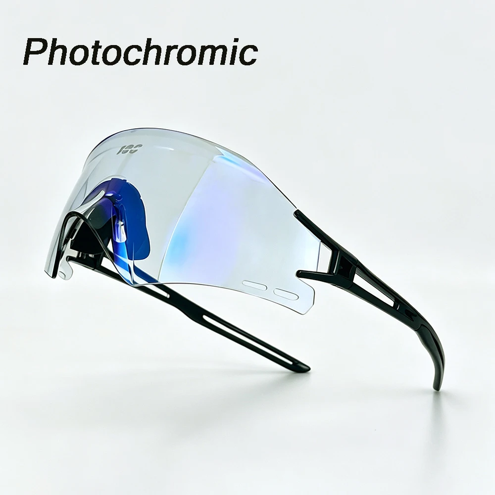 Occhiali da ciclismo fotocromatici, occhiali da sole con protezione UV400, occhiali sportivi per bicicletta, occhiali da mountain bike, occhiali da ci