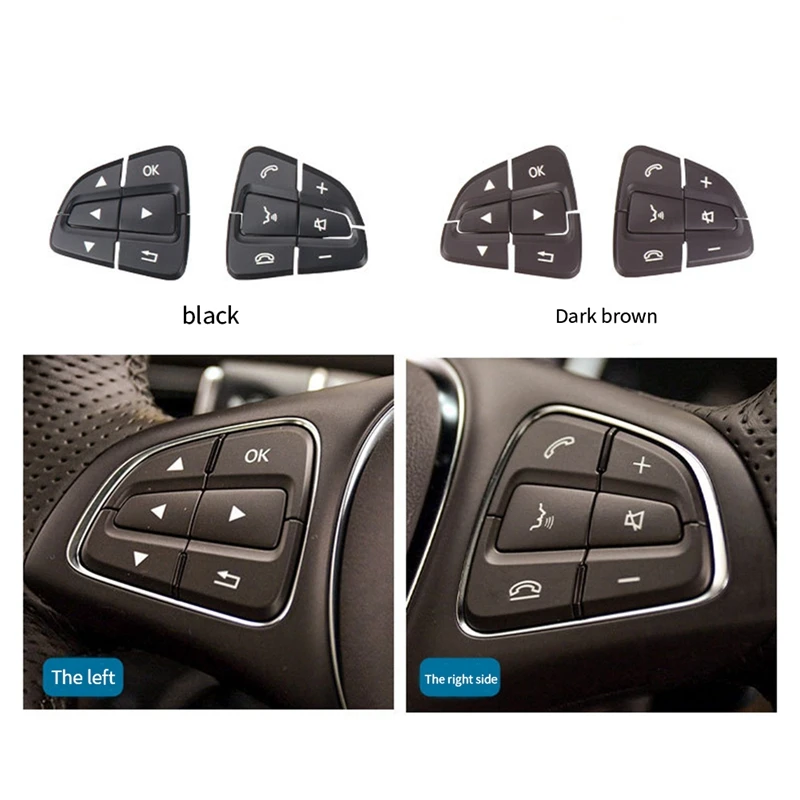 Multi-Function Steering Wheel Switch Buttons For Mercedes Benz AB GLA GLS GLE W176 W246 W166 0999050600 0999050700 Accessories