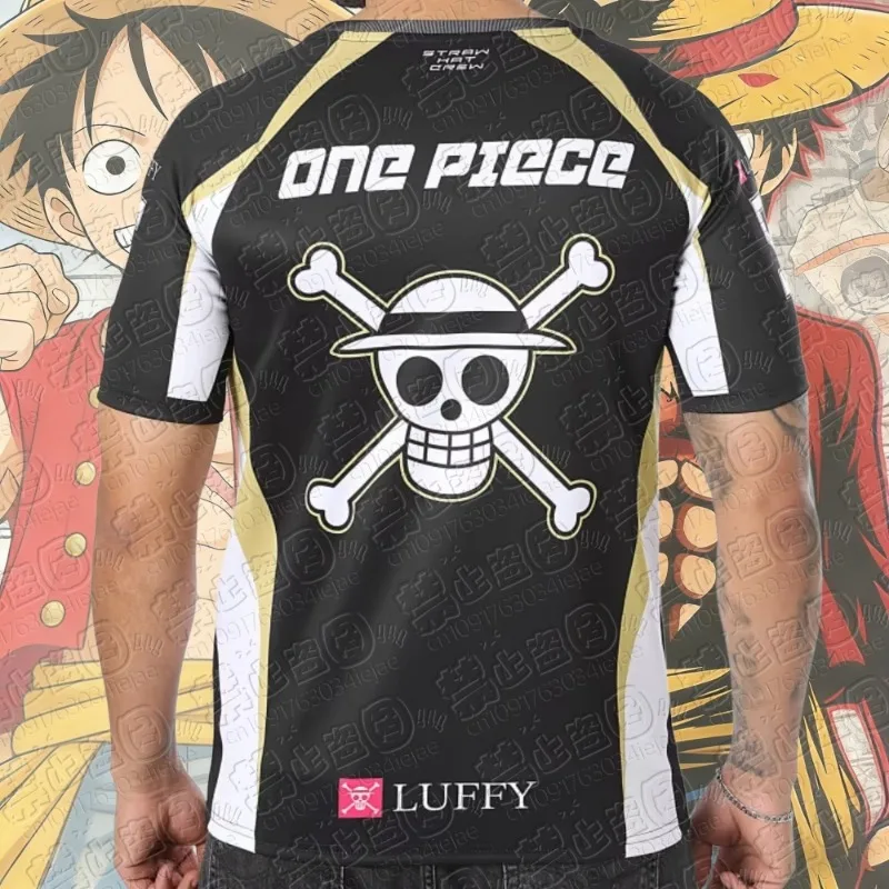 2026 One Piece Luffy Fußballtrikot T-Shirt Kinder-Fußballtrikot Spezialtrikot Herren/Damen Schnelltrocknend Atmungsaktives Sweatshirt