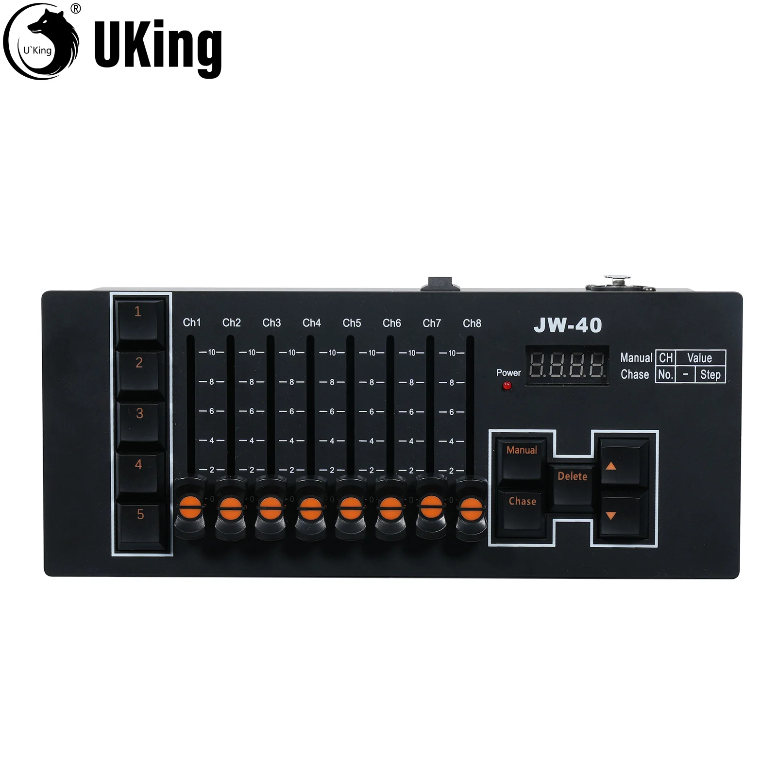 uking mini console preto controlador dmx controlador de luz de palco para festa dj disco concertos ao vivo ktv night club 01