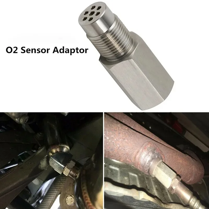 Universal S304 Stainless M18*1.5 Extension Mini Catalyst Filter Oxygen O2 Sensor Adapter Connector Extender Spacer Auto Parts