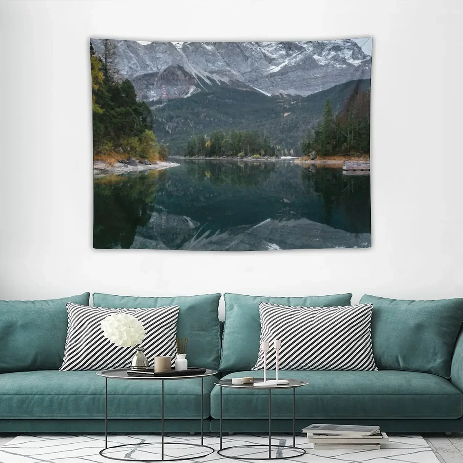 

Mountain Reflections Tapestry Wall Tapestries Bedroom Decor Home Supplies Tapestry