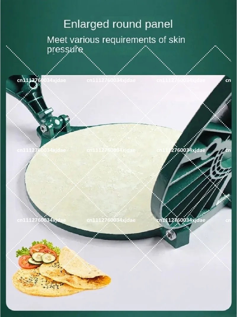 15.7 Inch Tortilla Press Machine for Homemade Roti Quesadilla Dumpling Skin Dough Maker