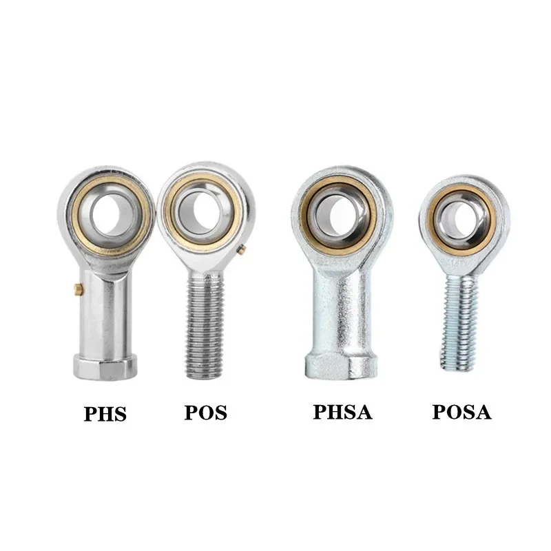 1pc Fisheye Rod End Bearing Radial Joint PHSA POSA 5 6 8 10 12 14 16 Universal Joint Ball Head Rod