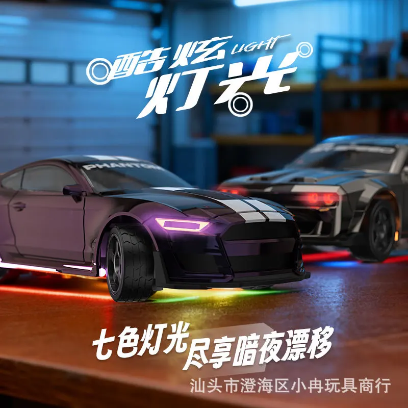 1:43 Mini RC Desktop Drift Car 2.4G High Speed 4WD Full Proportional Gyro LED Lights Racing Model Wholesale In Stock