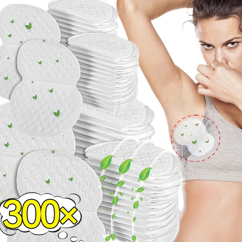 

300 шт. подушечки унисекс, летние дезодоранты, подушечки против пота, одноразовые впитывающие подмышки, полезные защитные подушечки