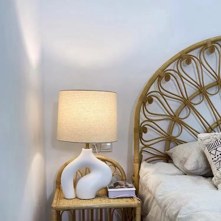 Desk White Creative Light Modern Resin Light Emitting Diode Living Room Decorative Light