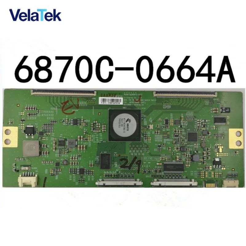 

Плата Tcon 6870C-0664A для V16 75FHD UHD 60HZ Control Ver0.9, ТВ-плата 75-дюймового телевизора, оригинальная материнская плата T-con 6870C 0664A