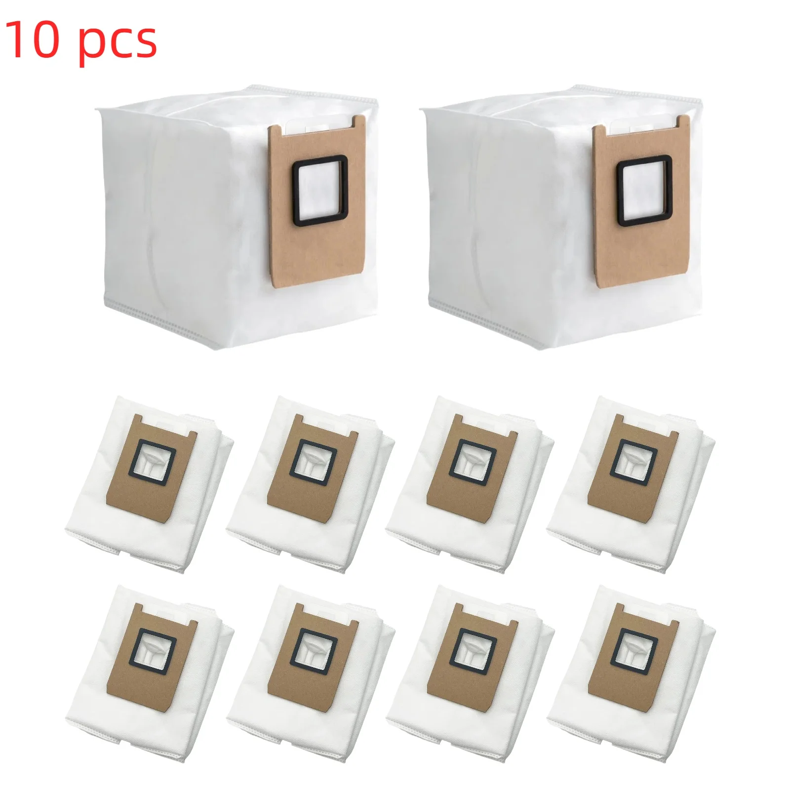

10 Pack Replacement Dust Bags for Eufy Omni E25 / E28, 3-in-1 E20 Robot Vacuum Replacement Vacuum Bags