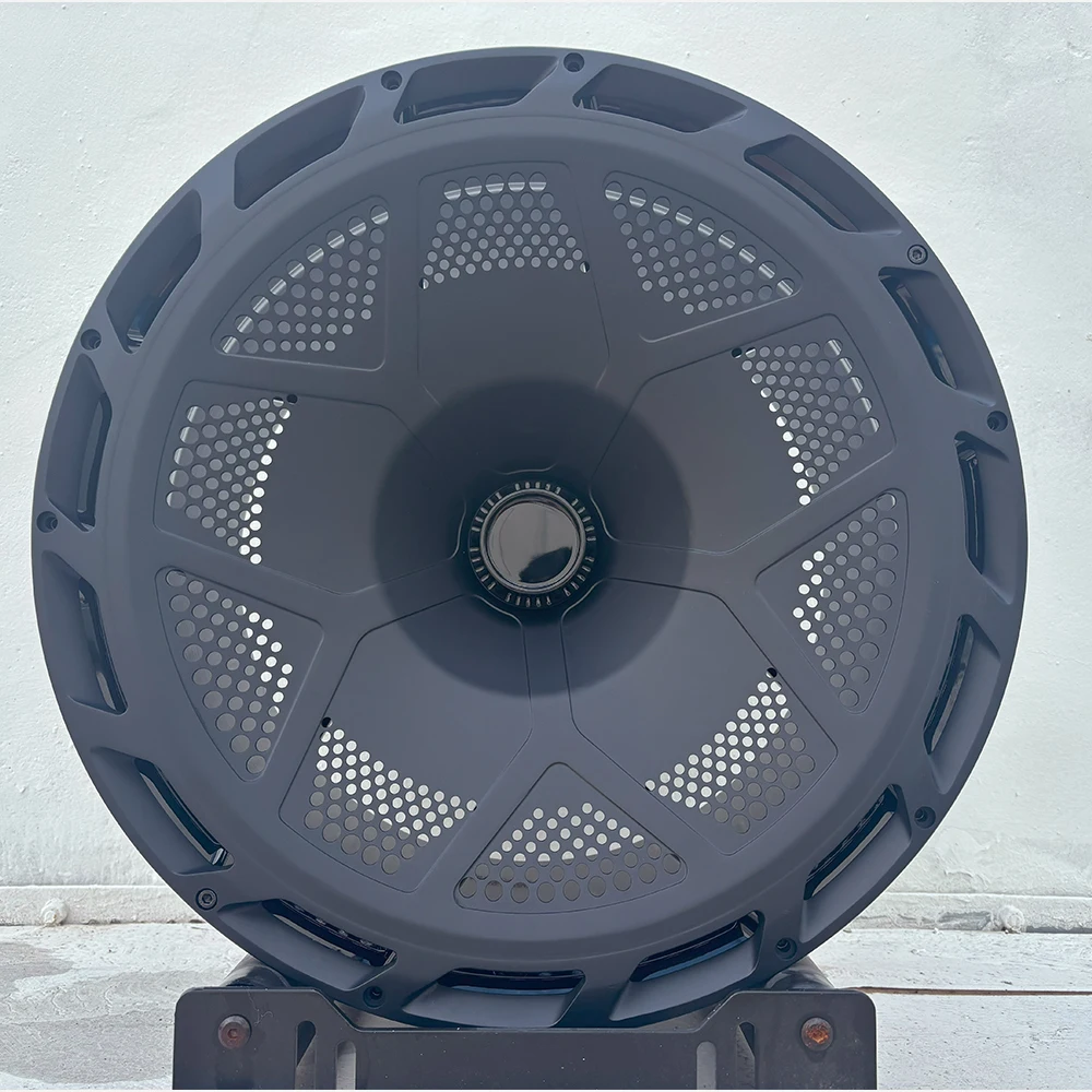 رياضة السيارات مع أغطية PCD 18 19 20 21 22 بوصة 5x120 5x114.3 5x120 الألومنيوم ثلاثية الأبعاد مطبوعة توربو مروحة سبيكة عجلات سيارة مزورة