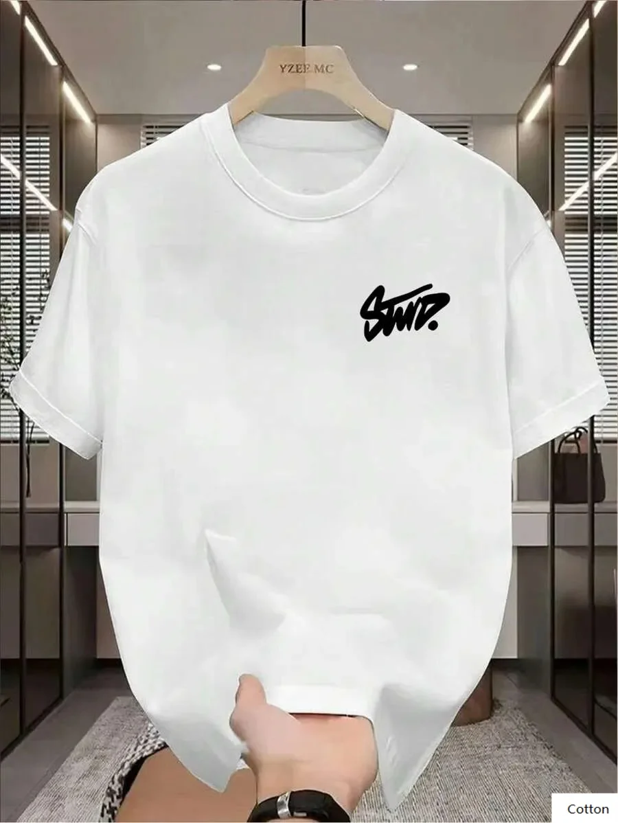 

Casual Cotton T Shirt Emblazoned with The "Swp" Logo A Versatile Piece for Your Everyday Collection. The "Swp" Logo Print