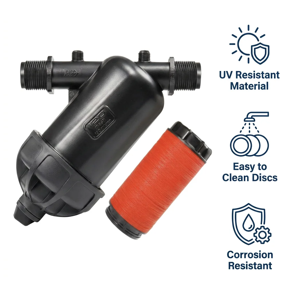 Agricultural laminated filter drip irrigation plastic high-efficiency filtration Y-shaped laminated greenhouse irrigation nozzle