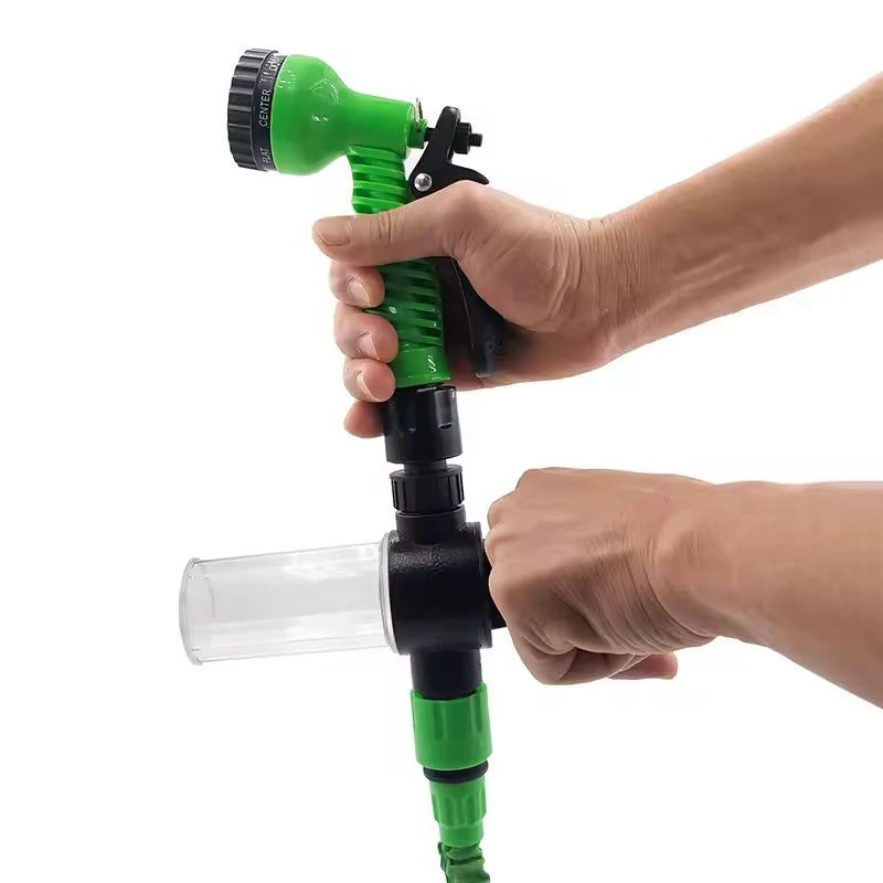 Auto-Schaumreiniger mit variabler Durchflussregelung, 100 ml Schaumkanne für Wasserpistole, Haushaltsreinigungswerkzeuge, Gartenschlauchzubehör