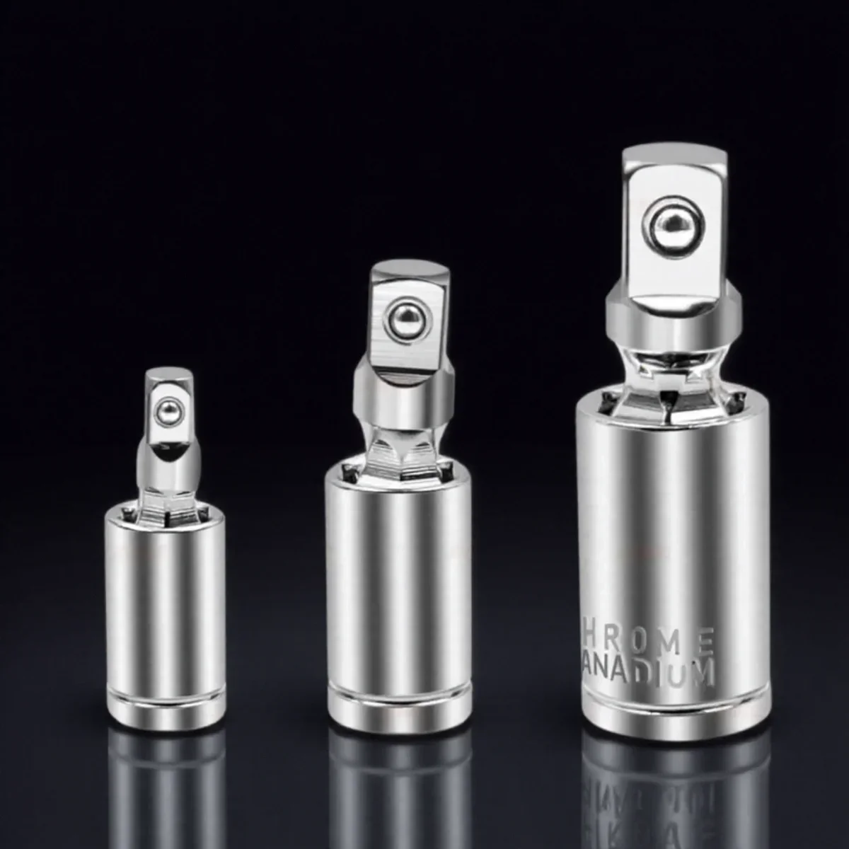 1/4 Inch 3/8 Inch 1/2 Inch Gimbal Ratel Hoek Staaf Mouw Handleiding Pneumatische Vouwadapter Tool Mouw Power Tool Accessoire