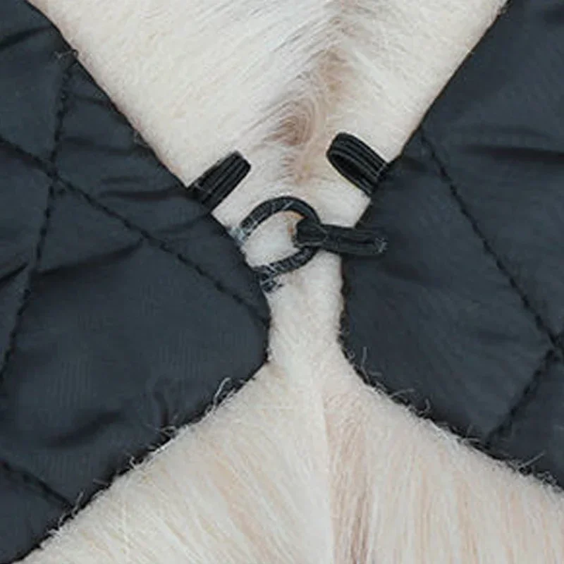 Winter Faux Fox Fur Fur Collar Men Women Down Coat Fur Collar Scarf Concealed Buckle Design Easy To Wear Comfortable Keep Warm