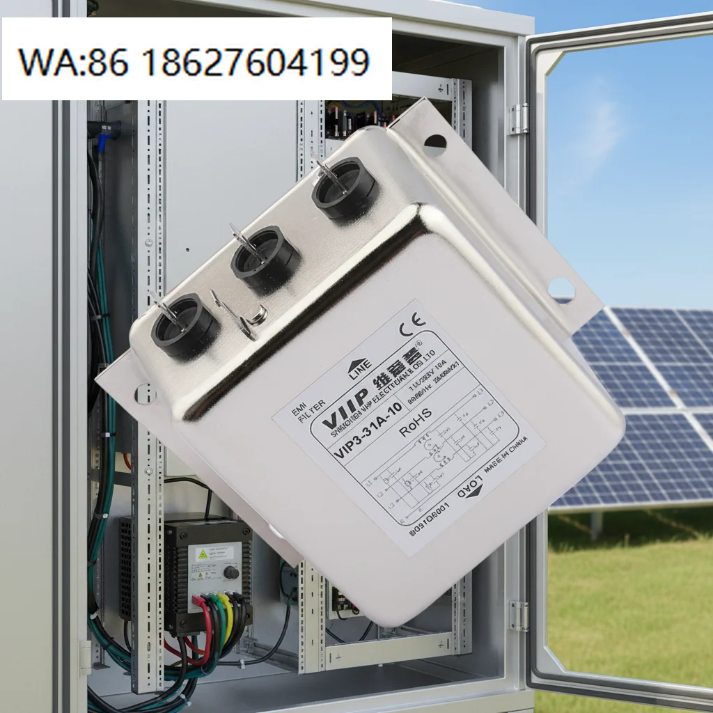 Filters (VFD) for Electrical and Electronic Equipment VIP3 3 Phase Low Pass Power Line EMI