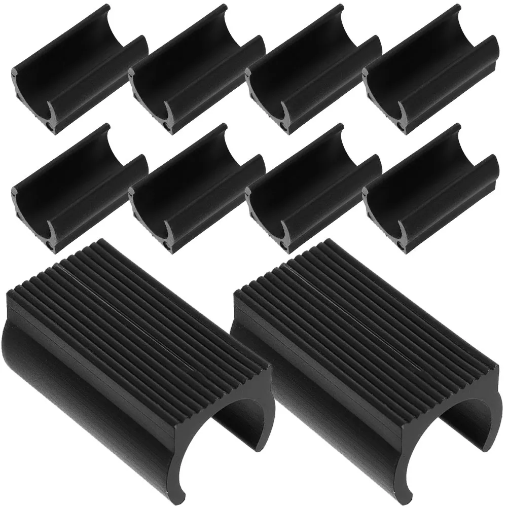 

30pcs Furniture Leg Protectors 22mm U Shape Plastic Chair Feet Covers Floor Glides Pads Cap Clear Tips Stool Protectors