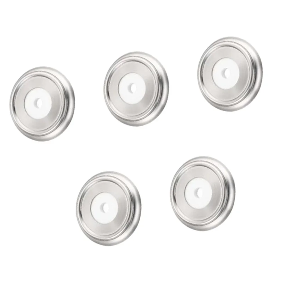 Bathtub Faucet Spout Cover Ring Rubbed Bronze Stainless Steel 6.8cm Diameter Decorative Trim Flange for Remodeling