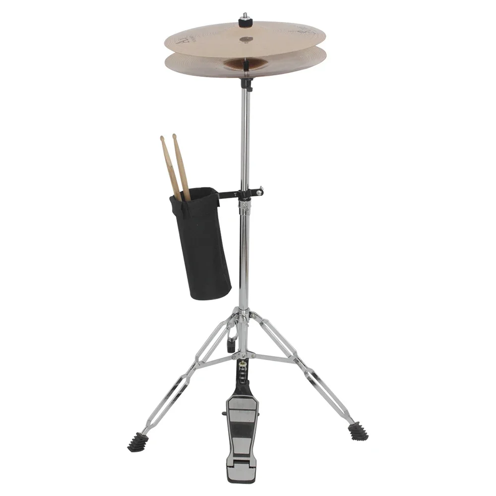 Drum with Steel Support Frame Cylindrical Drumsticks Holder Oxford Fabric Drum Accessories Percussion Instrument Parts