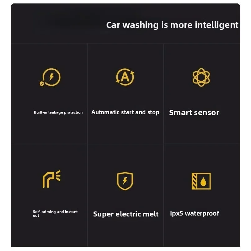 Durable High Pressure Car Washing Machine Automatic Cleaning Machine 220V Household Car Washing Machine High Power Portab