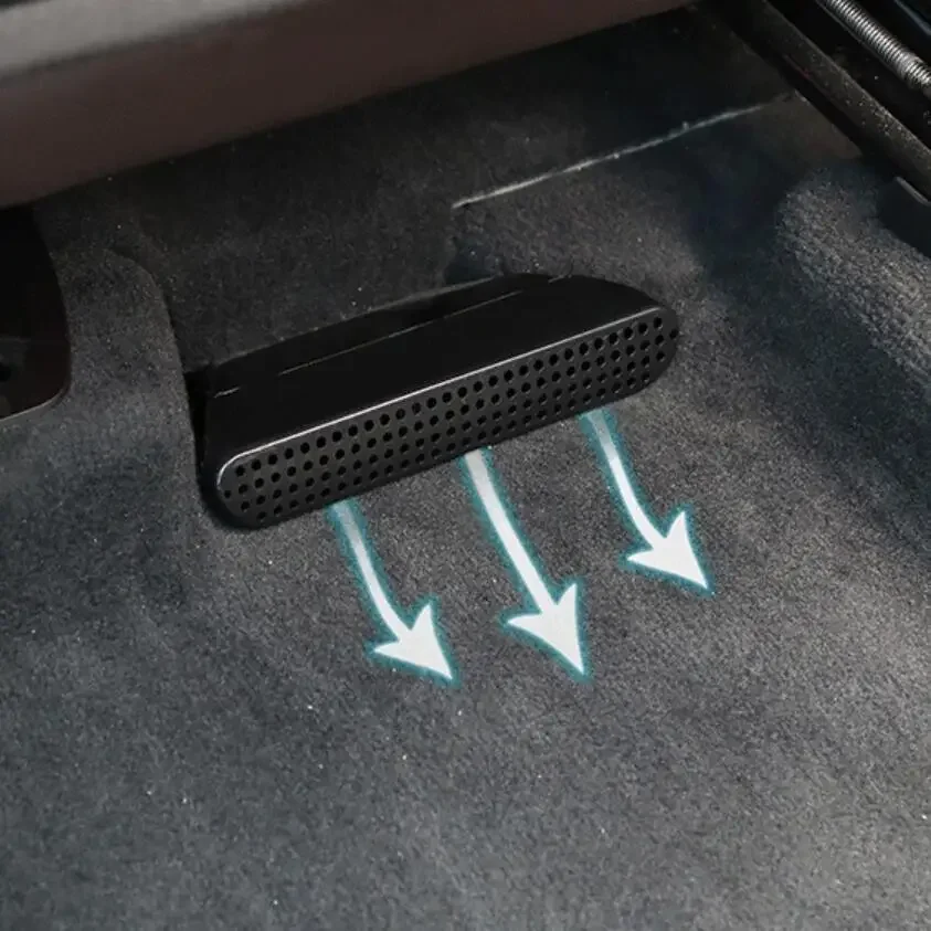 

The Conditioning Duct Vent Protective Cover Under The Seat Suitable For BMW X3 G01 G02 2018-2023