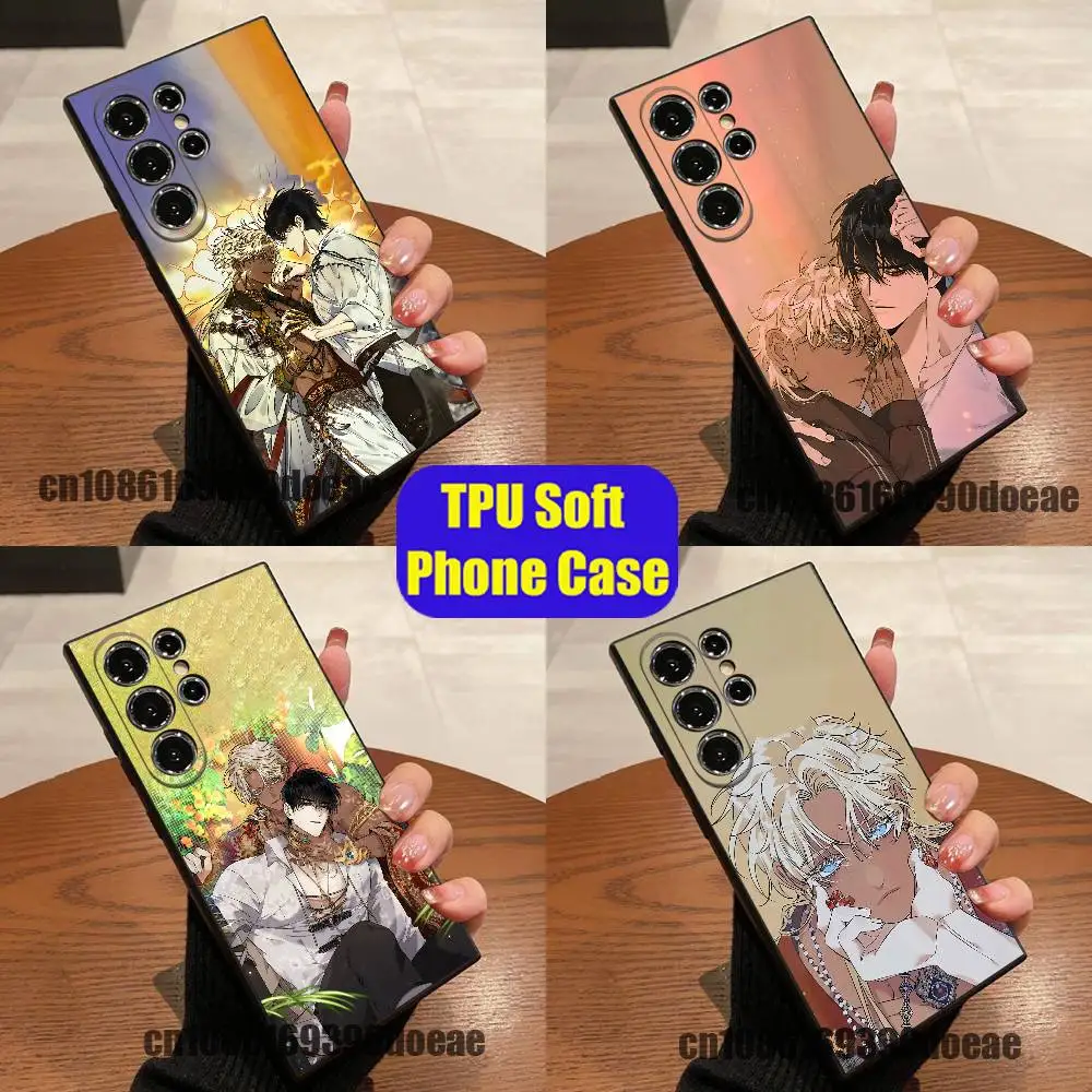 For Blossoms of the White Night Shuraka Tei Phone Case For Samsung S25,S24,S26,S22,S23,S30,S21,Fe,Lite,Ultra,Plus Custom Cover