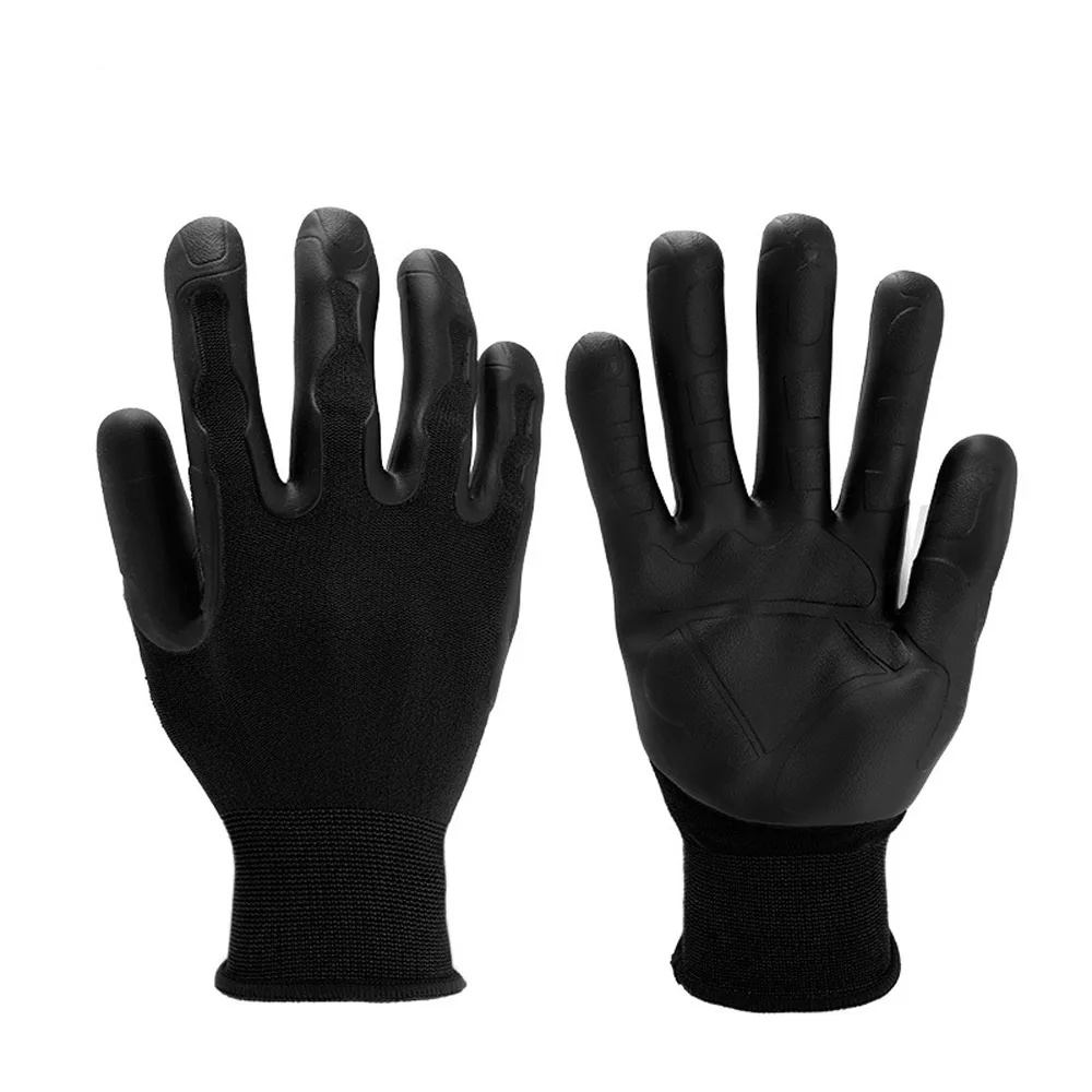 Breathable Gardening Work Gloves Nylon Puncture Resistant Protective Gloves Ergonomic Non-Slip Professional Gloves Security Work