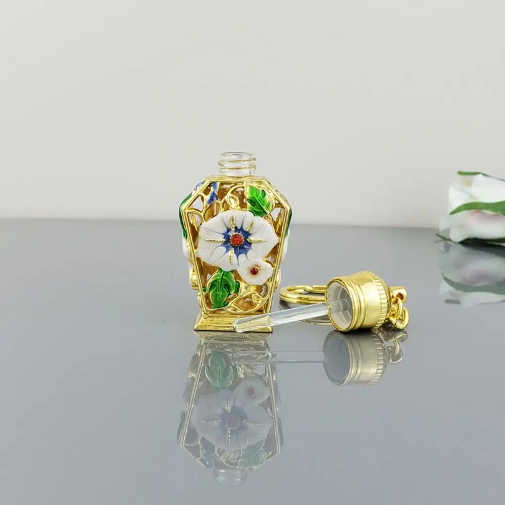 

Bottle Refillable Bottle Arabian Style Empty Cosmetics Container Bottle Pendant Keychain Essential Oil Dropper Bottle