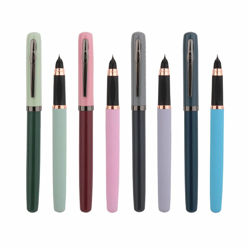 High Quality 3956 Colour Office Student School Supplies Stationery 0.38mm Nib Fountain Pen New