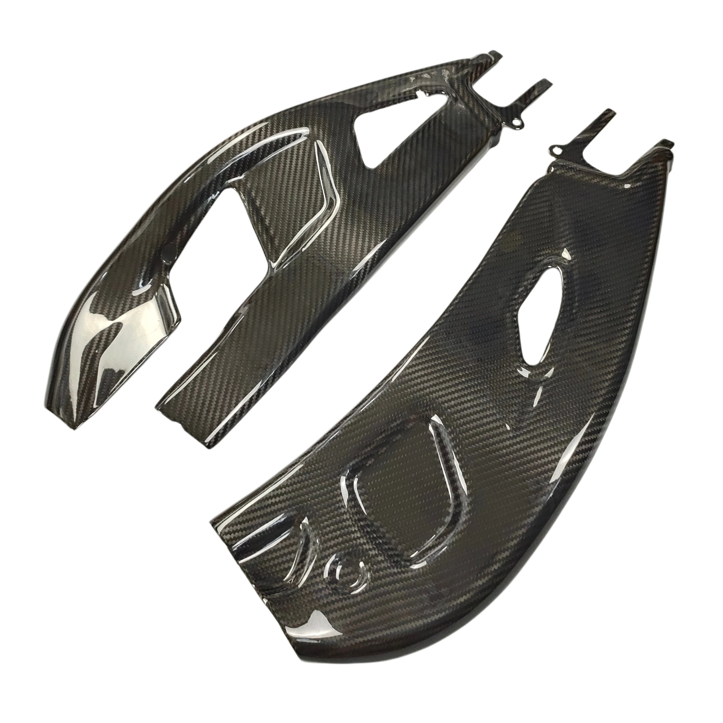 For OEM 3K Twill Autoclave 100% Dry Carbon Fiber Motorcycle Fairing Rear Swingarm Cover Protector for CBR1000RR-R 2021-2024