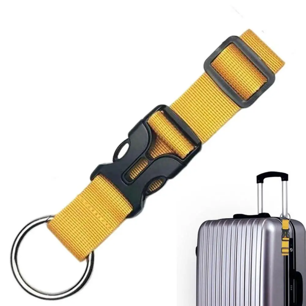 Nylon Luggage Straps Belts Suitcase Bag Straps Travel Baggage Ties Baggage Lock Hooks Adjustable Hanging Buckle Straps