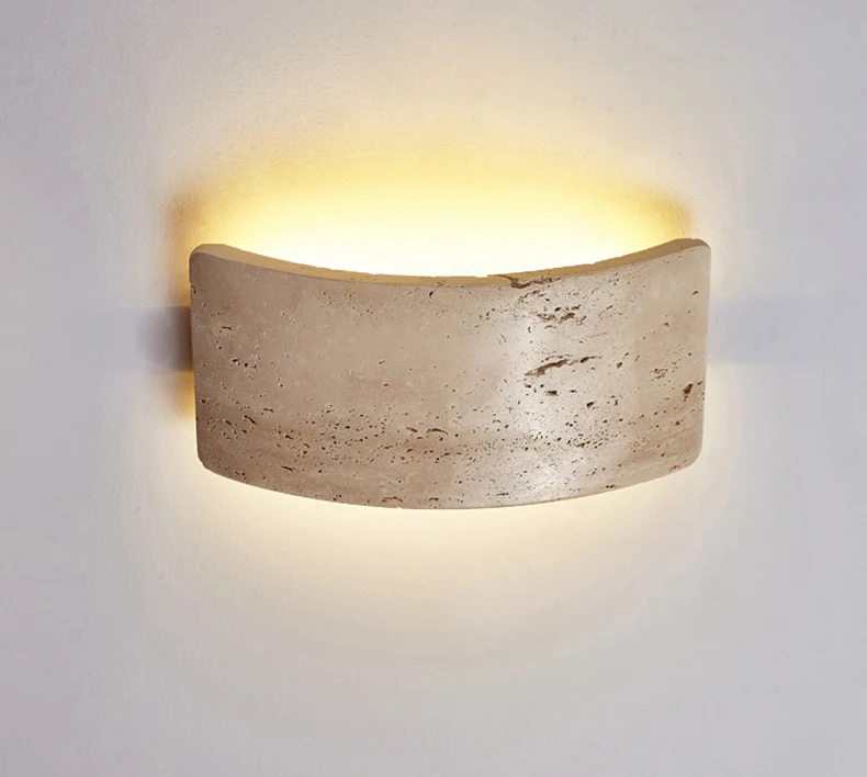 Natural Stone LED Wall Light Atmosphere Sconce