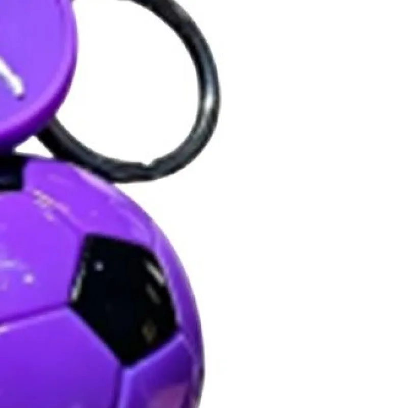 Football Bag Charm for Women Men Football Inspirational Keyring Lightweight Rust Prevention for Players Fans Coaches Gifts