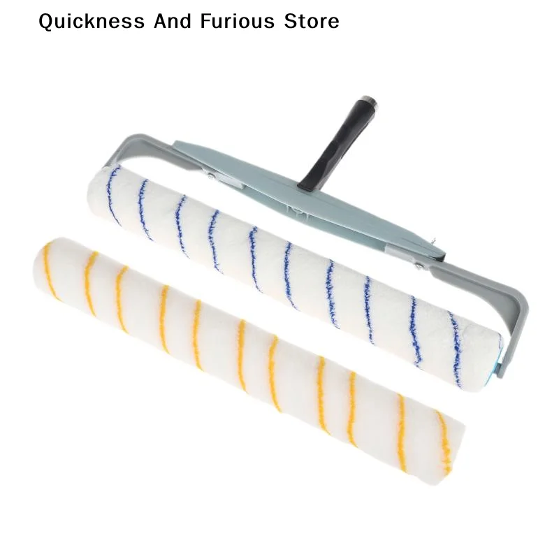 【T】18inch Paint Roller Brush Aluminum Alloy Roller Frame Painting Handle Tool For Wall Decorative House Tool Support