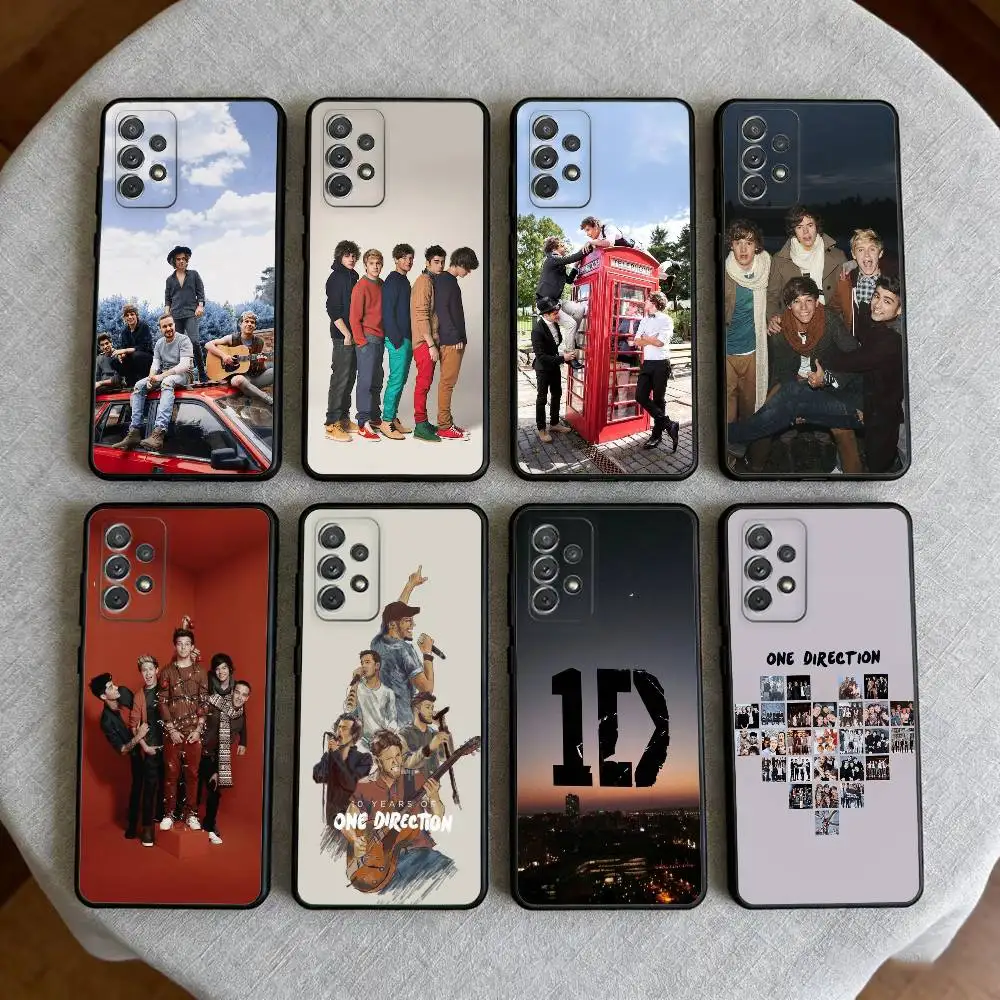 

One D-Direction-ES Band Phone Case Silicone Soft For Samsung Galaxy A73,31,32,72,41,53,52,71,22,5G,Note,J7,8,9