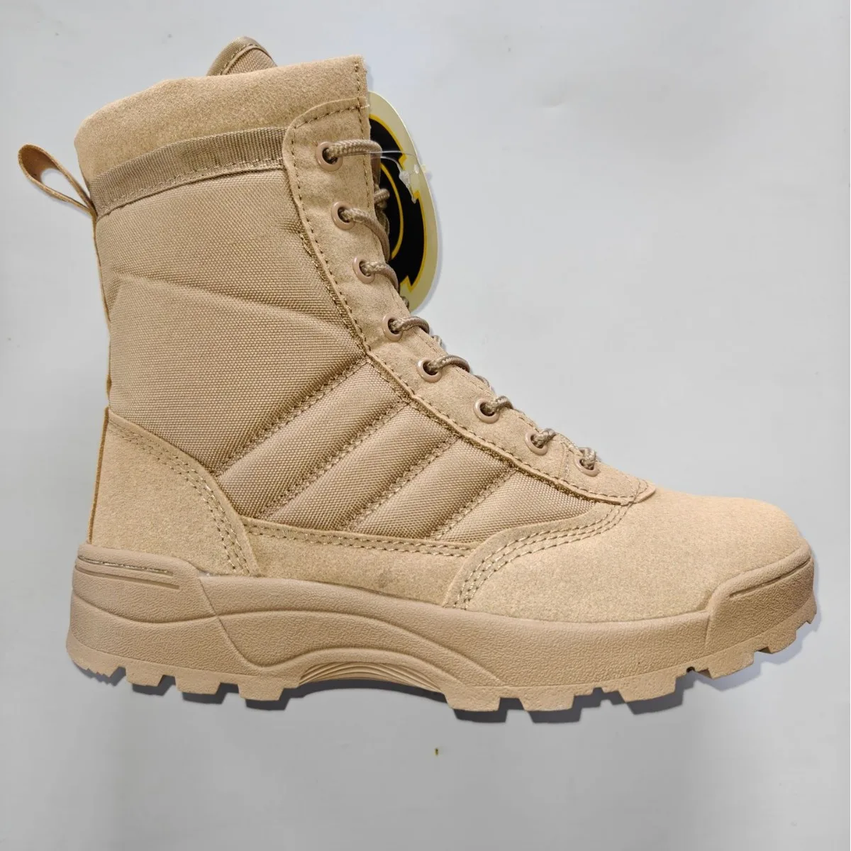 Tactical Military Boots Waterproof Special Force Desert Combat Army Boots Outdoor Hiking Ankle Boots for Men Ensure Safety Shoes