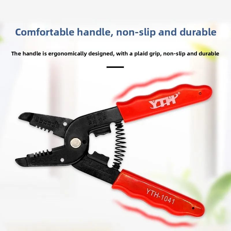 1041 Wire Stripper 5021 Wire Cutter 119 Fine Wire Pliers Fiber Optic Pliers Precision Tools for 0.2 - 5.5mm² Wire Handling