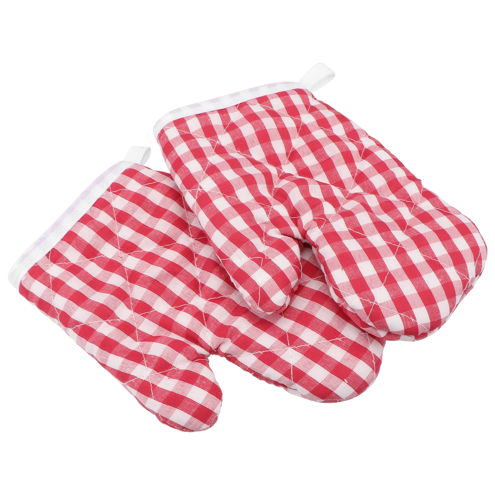 

2Pcs Heat-Resistant Oven Gloves Premium Anti-Scald Baking Gloves Flexible Kitchen Oven Mitts for 6-12 Years