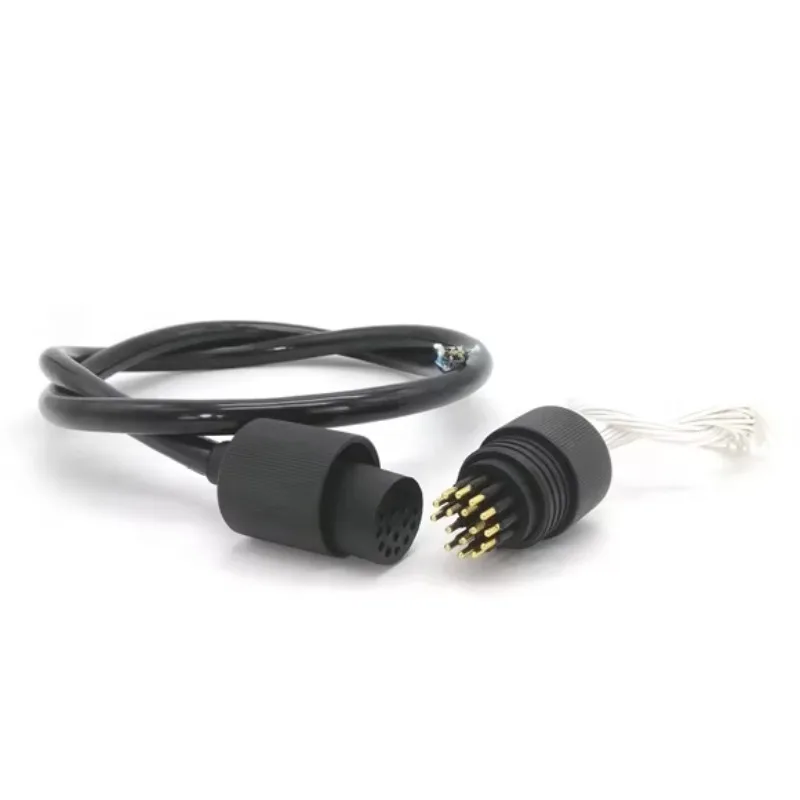 Subconn MCIL16M-A 16Pin Male Female Power Underwater Connector Screw Circular Bulkhead ROV Marine Control Cable Wiring Plug IP69