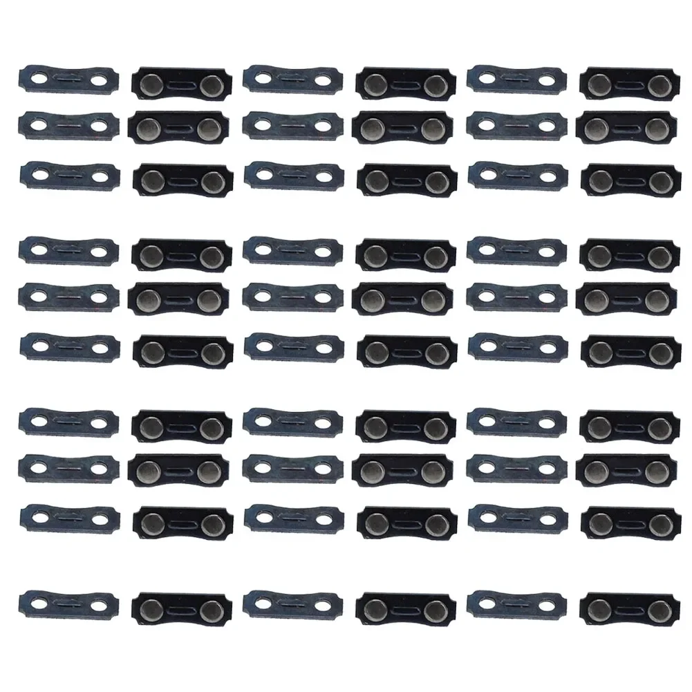 For Joining 050&058 Chainsaw Chain Repair Links Black For Jointing 050&058 Stainless Steel Versatile Brand New