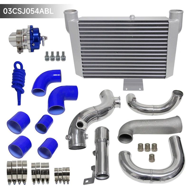 Front Mount Intercooler Kit For Toyota 86 GT86 Subaru BRZ Scion FR-S +50MM BOV Black/Blue/Red