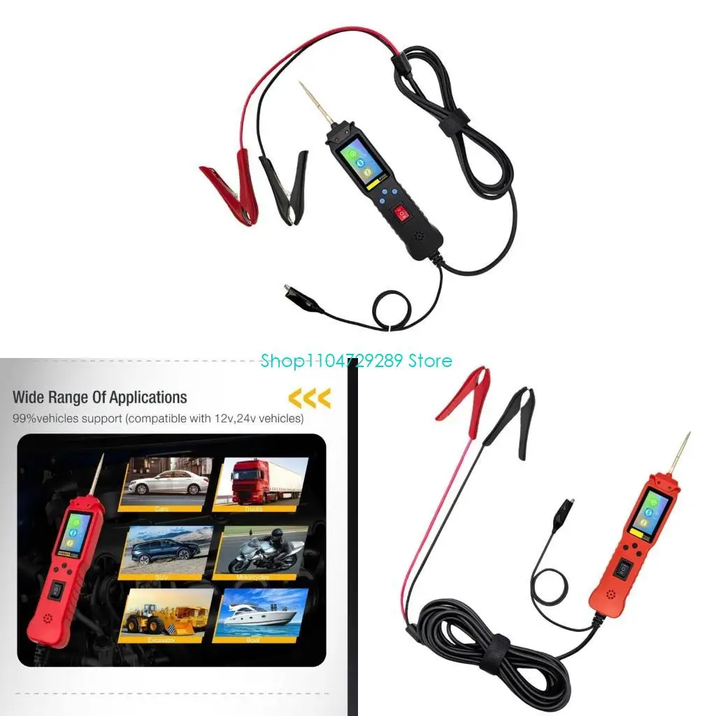 

D8KE Professional Car Electrical System Diagnostic Tool 2M Кабель для точного тестирования