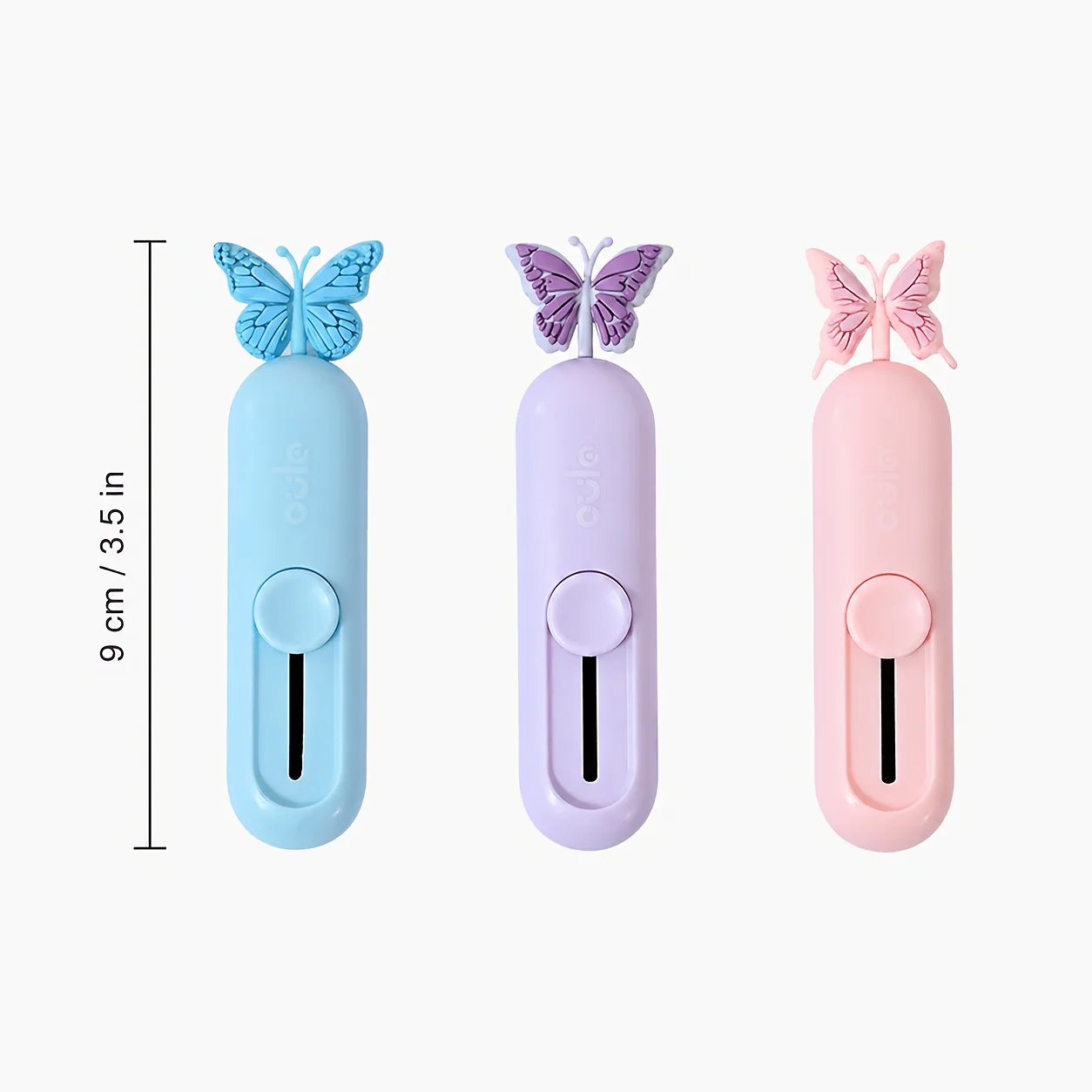 1Pc Random‑Color Butterfly‑Shaped Utility Knife, Portable Express Package Opener, Cutter for Office, Unboxing & DIY