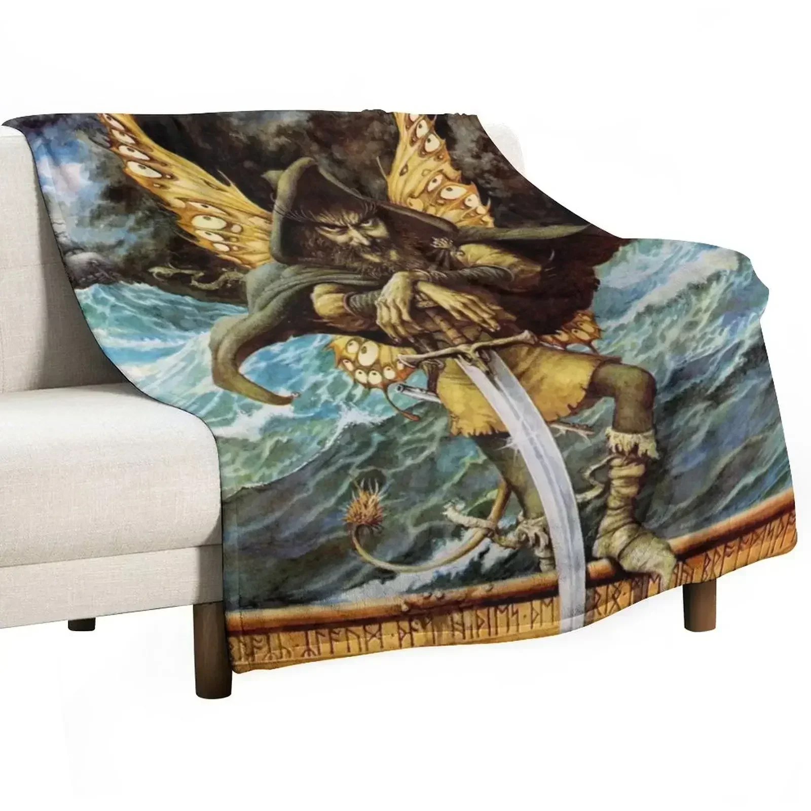 sword jethro tull 2020 sudahlah Throw Blanket Flannels Sofas for babies funny gift Designers Blankets