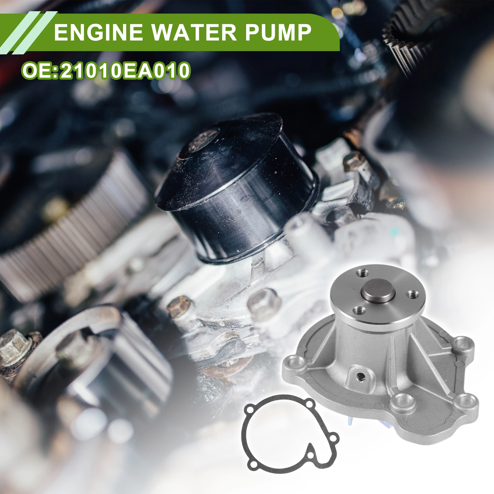 UXCELL Engine Water Pump for Nissan Micra 1992-2003 No.2101099B00 Cooling Water Pump