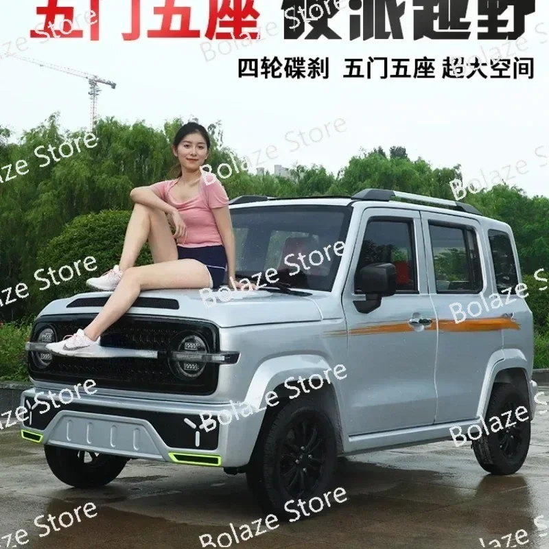 Four Wheel Electric Vehicle, Household Off-road, Adult, Female, New Energy Vehicle, Le Nian Ren, Gasoline and Electric Vehicle