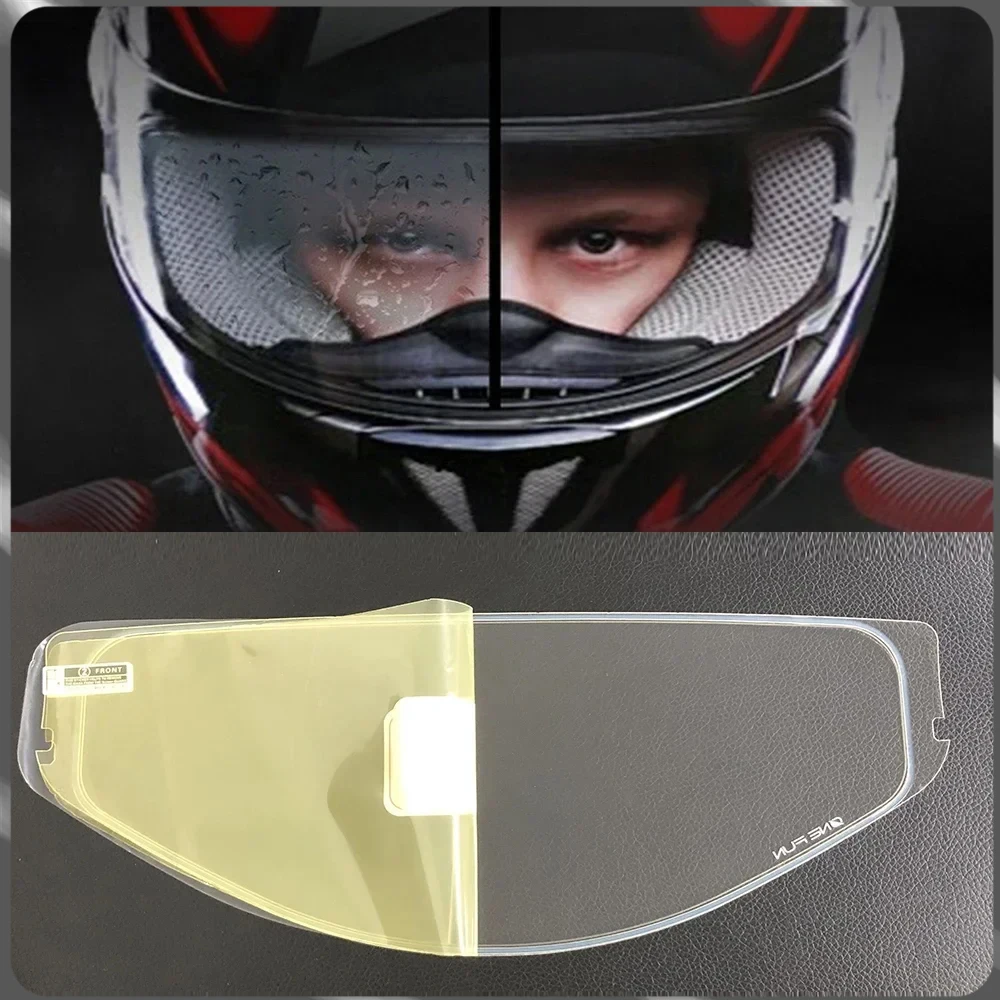 

For LS2 FF399 FF900 motorcycle helmet modification face mask high-definition convenient lens anti fog film accessories