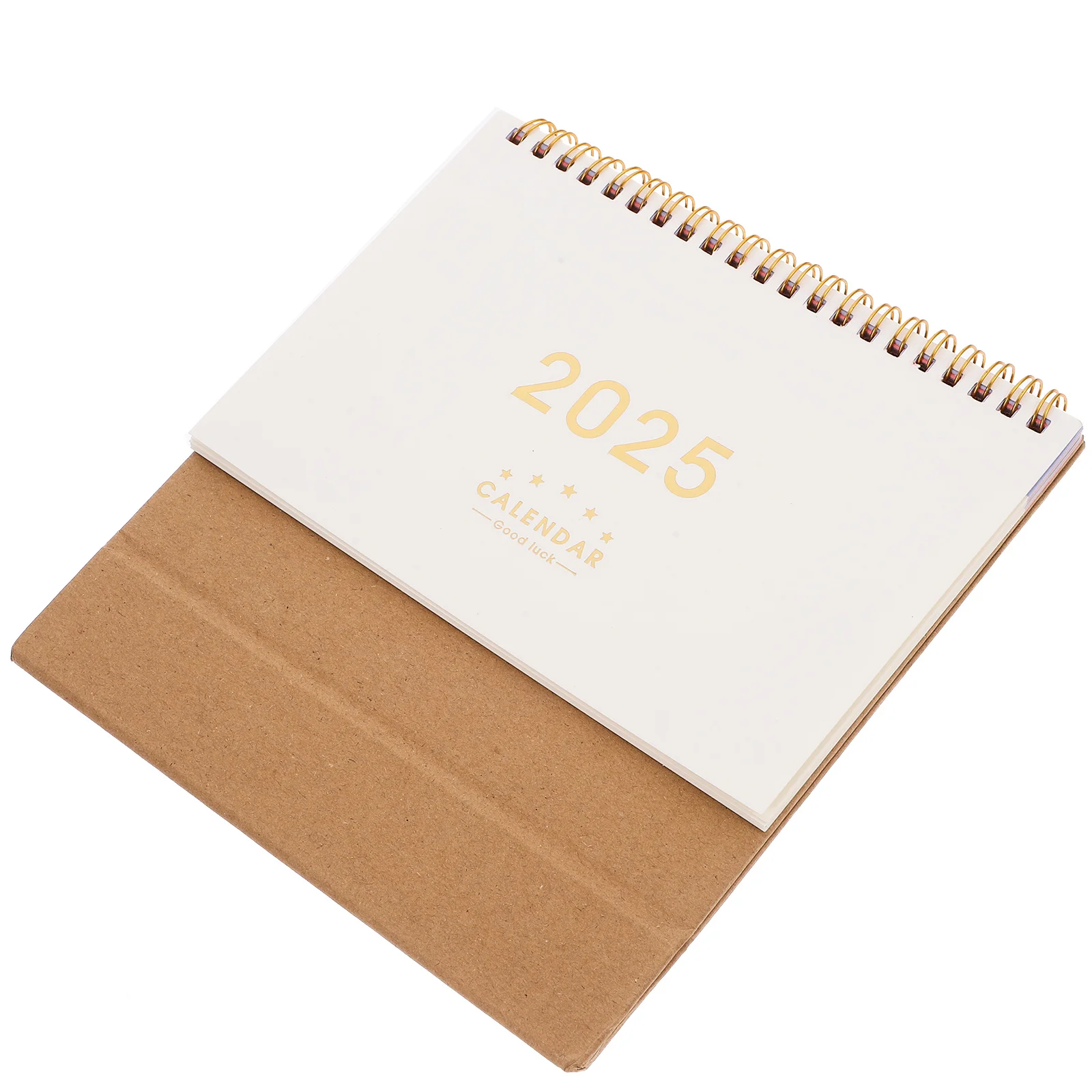 

2025 Year Mini Desktop Calendar Thick Paper Smooth Writing Flip Table Calendar For Office Home Decor Daily Planning Organizer